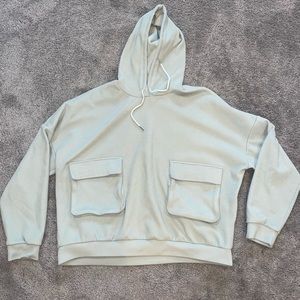 Mint Sweatshirt w/ Large Front Pockets — Adika — size L